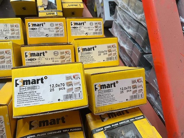 12 x dozen multi functioneel pluggen; pluggen met boord - afbeelding 5 van  6