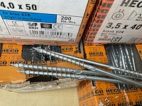 12 x dozen schroeven; deels inox - afbeelding 5 van  9