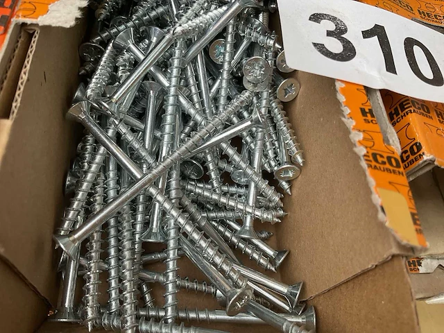 12 x dozen schroeven; deels inox - afbeelding 8 van  9