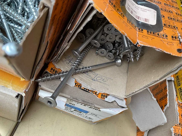 12 x dozen schroeven; deels inox - afbeelding 9 van  9