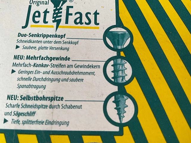 12 x dozen schroeven met snijkant - afbeelding 2 van  6
