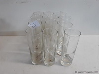12 x drinkglas 22 cl - afbeelding 1 van  2