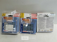 12 x easy-glider zelfklevend 25x25mm 8 stuks