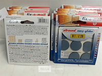 12 x easy-glider zelfklevend 28mm 8 stuks - afbeelding 3 van  3