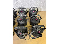 12 x etc s4 par 750w w/mfl lens w/barndoor - afbeelding 7 van  12