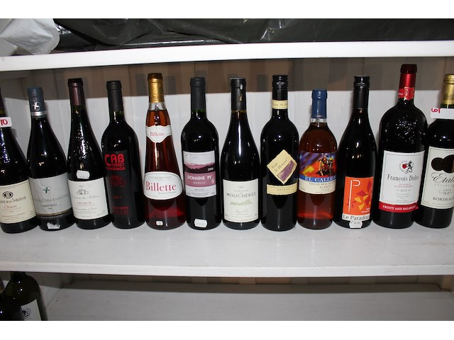 12 x fles wijn mix - afbeelding 1 van  1