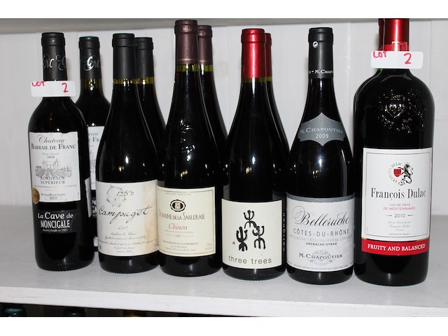 12 x fles wijn rood - afbeelding 1 van  1