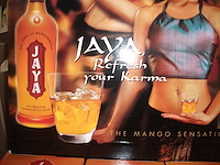 12 x glas + flesje mangolikeur in display - afbeelding 2 van  3