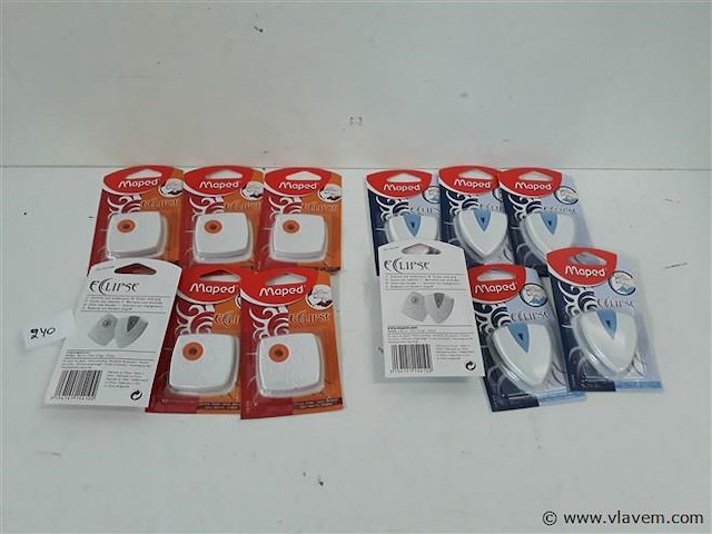 12 x gom 2 assorti - afbeelding 1 van  2