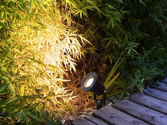 12 x gt dago focus tuin grond spots zwart - afbeelding 1 van  3