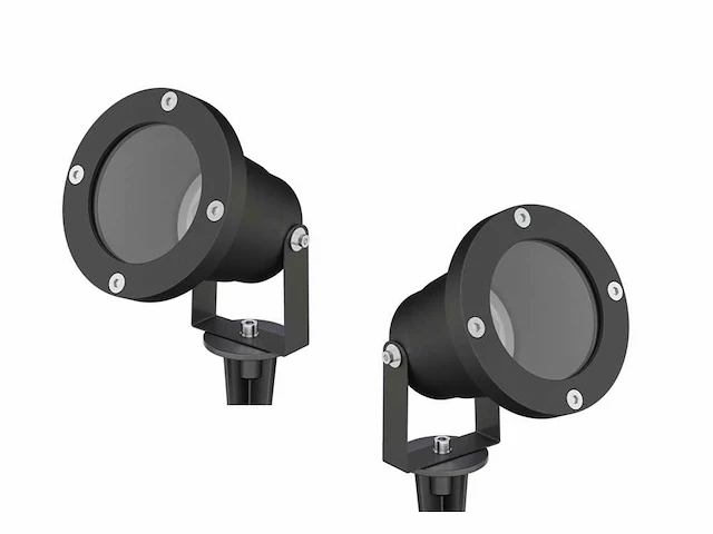12 x gt dago focus tuin grond spots zwart - afbeelding 3 van  3