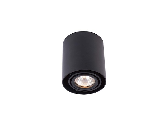 12 x gu10 design opbouwspot armatuur 10cm zwart kantelbaar - afbeelding 2 van  5