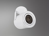 12 x gu10 opbouwspot armatuur cilinder zand wit draaibaar - afbeelding 6 van  8