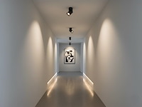 12 x gu10 opbouwspot armatuur cilinder zand zwart draaibaar - afbeelding 3 van  7