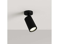 12 x gu10 opbouwspot armatuur – draaibaar – ip20 – zwart - afbeelding 1 van  3