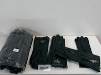 12 x handschoenen chemicaliën maat 9 groen 33 cm - afbeelding 2 van  3