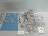 12 x hangdeco acryl handtas 4 assorti - afbeelding 2 van  3