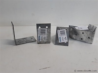 12 x hoekanker zwaar 60x60x40 mm - afbeelding 2 van  2