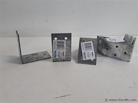 12 x hoekanker zwaar 60x60x40 mm - afbeelding 2 van  2