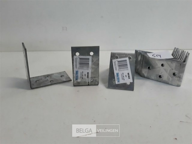 12 x hoekanker zwaar 60x60x40 mm - afbeelding 3 van  3