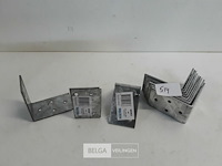 12 x hoekanker zwaar 60x60x40 mm - afbeelding 1 van  3