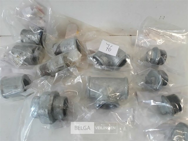 12 x hulpstukken 4/4 galva - afbeelding 3 van  3