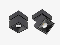 12 x hunter 1.0 kantelbare led spots zwart - afbeelding 2 van  8