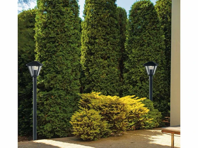 12 x intec prisma 100 tuinlantaarns antraciet - afbeelding 5 van  6