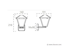 12 x intec prisma up wand lampen - afbeelding 3 van  5
