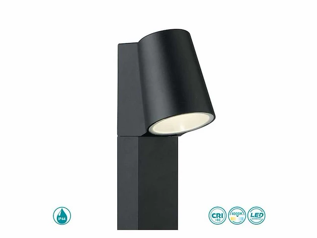 12 x intec sintesi led design lamp zwart - afbeelding 3 van  5
