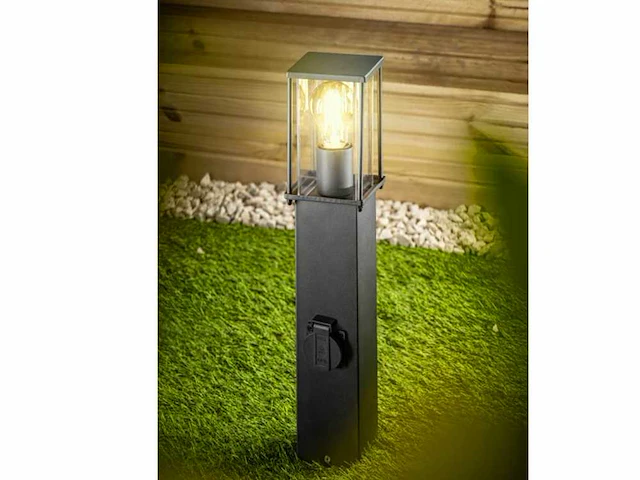 12 x keni 50 buiten lamp schuko zwart - afbeelding 3 van  10
