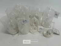 12 x kerstfiguur in glas als kerstbal 2 assorti - afbeelding 2 van  3