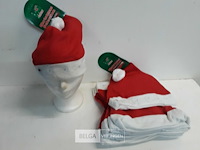12 x kerstmuts met lampjes - afbeelding 1 van  3