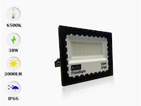 12 x led schijnwerper 30w mini – 6500k koud wit – ip65 waterdicht - afbeelding 4 van  4