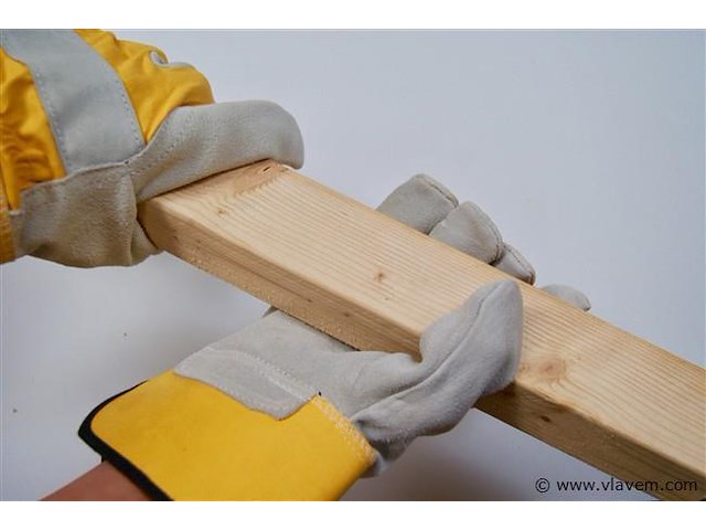 12 x lederen werkhandschoenen - afbeelding 3 van  8