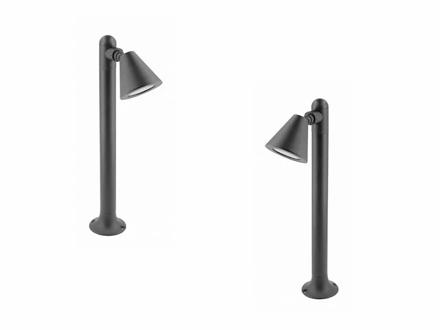 12 x lust 50 buiten lamp gu10 zwart - afbeelding 5 van  8