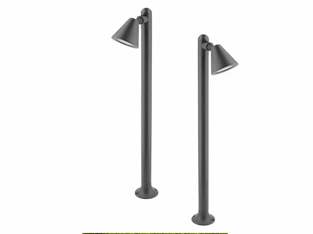 12 x lust 80 buiten lamp gu10 zwart - afbeelding 4 van  7