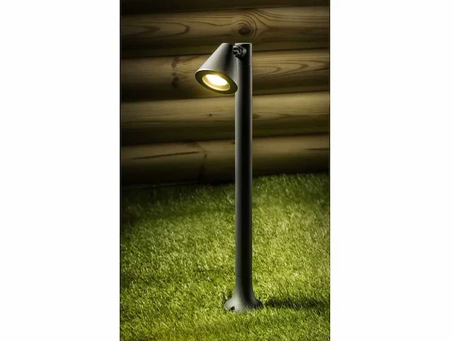 12 x lust 80 buiten lamp gu10 zwart - afbeelding 1 van  7