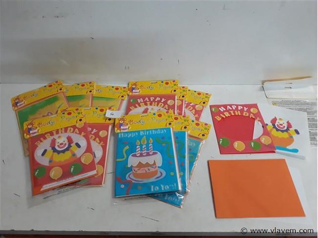 12 x magic zeep verjaardagskaart - afbeelding 1 van  2