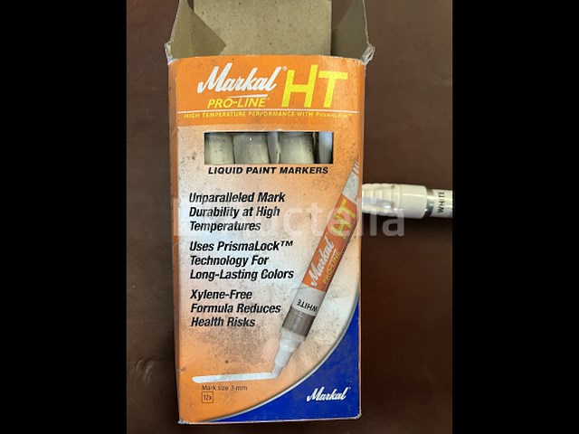 12 x markal markeerstift voor hitte - afbeelding 3 van  5