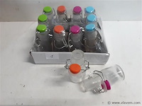 12 x melkflesje 75ml met klipsluiting