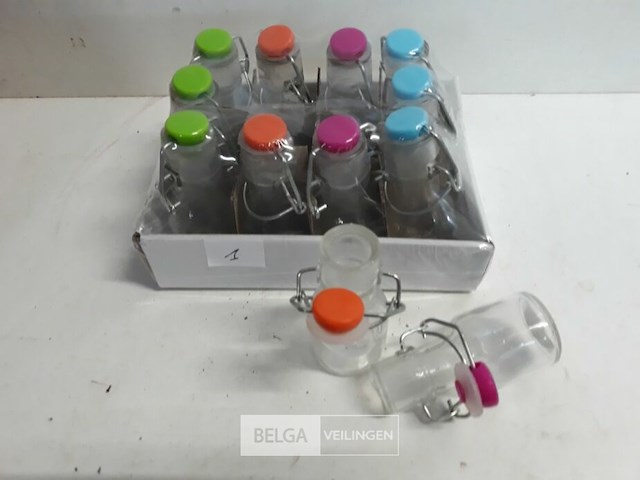 12 x melkflesje 75ml met klipsluiting - afbeelding 2 van  3