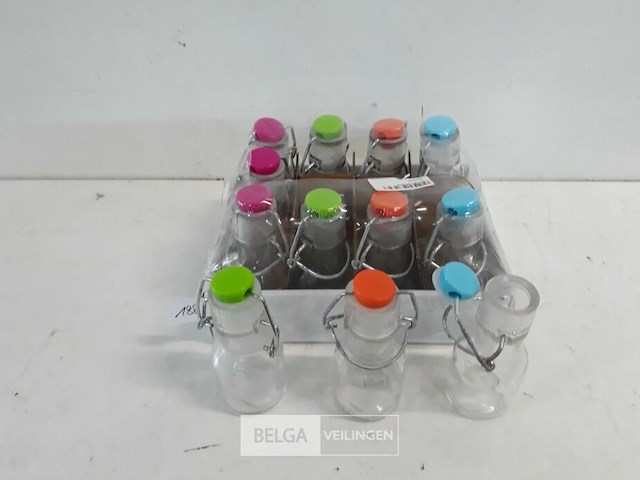 12 x melkflesje 75ml met klipsluiting - afbeelding 1 van  3