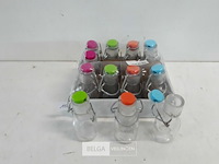 12 x melkflesje 75ml met klipsluiting - afbeelding 2 van  3