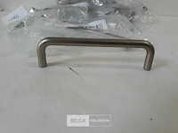 12 x meubelgreep zamak vernikkeld 96 mm - afbeelding 3 van  3