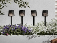 12 x newgarden greta solar lantaarns zwart - afbeelding 6 van  12