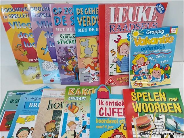 12 x oefen en spelletjesboek - afbeelding 2 van  2