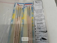 12 x penselen set rond 3 stuks leonard - afbeelding 3 van  3