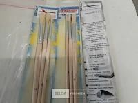 12 x penselen set rond 3 stuks leonard - afbeelding 3 van  3