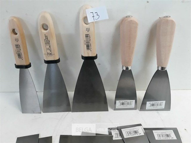 12 x plamuurmes mix - afbeelding 3 van  3